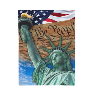 We The People Plush Blanket