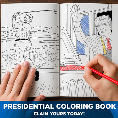 President Trump Coloring Book