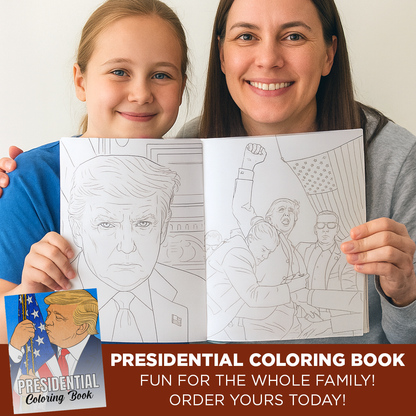 President Trump Coloring Book