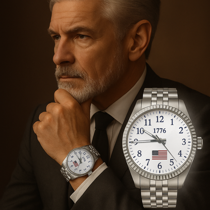 Silver 1776 Heritage Watch