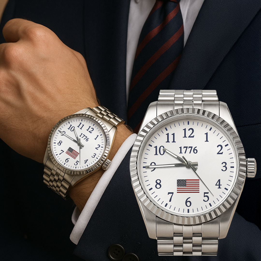 Silver 1776 Heritage Watch