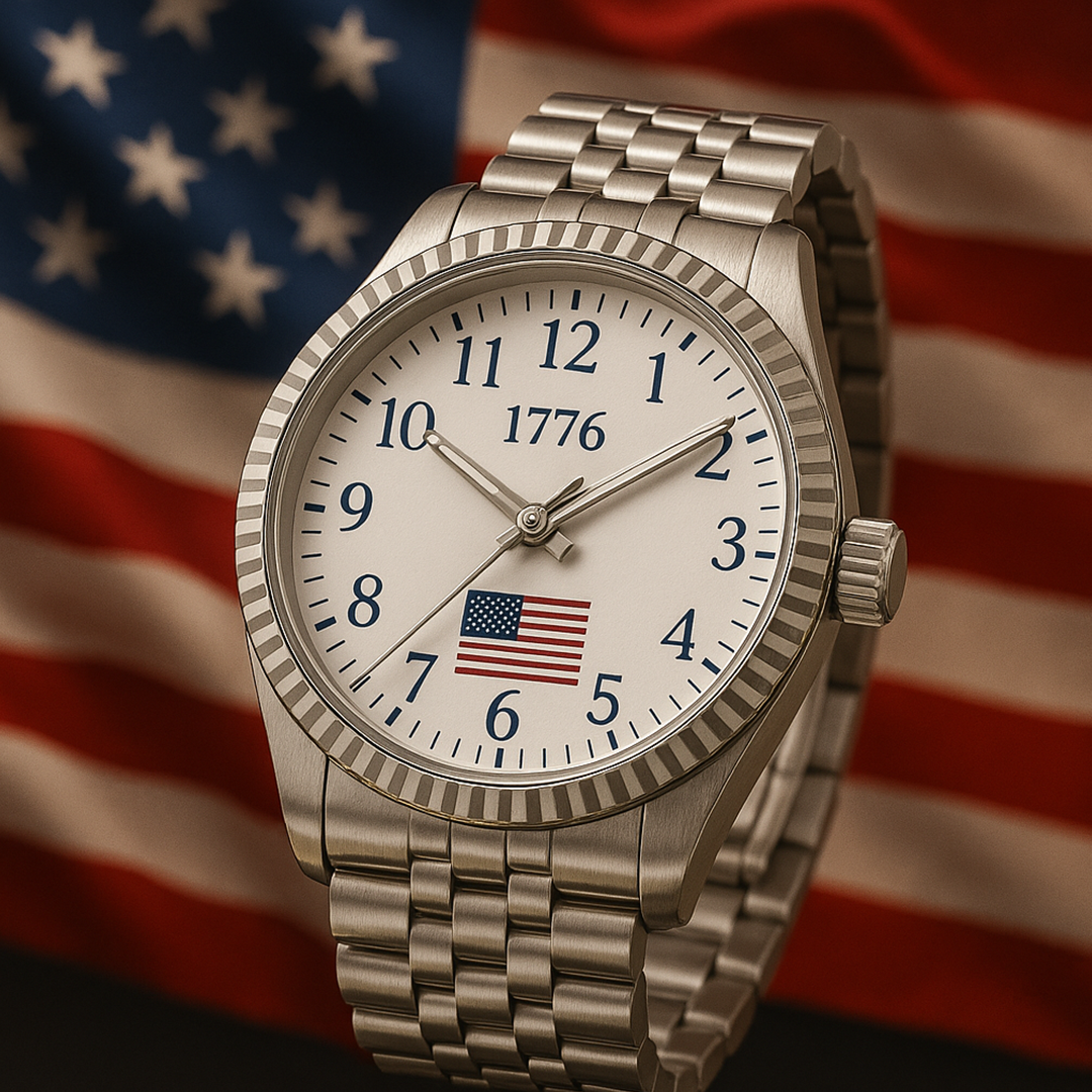 Silver 1776 Heritage Watch