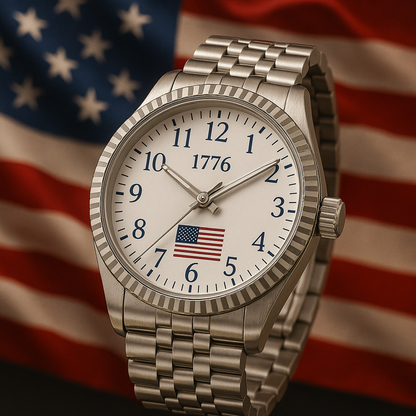 Silver 1776 Heritage Watch