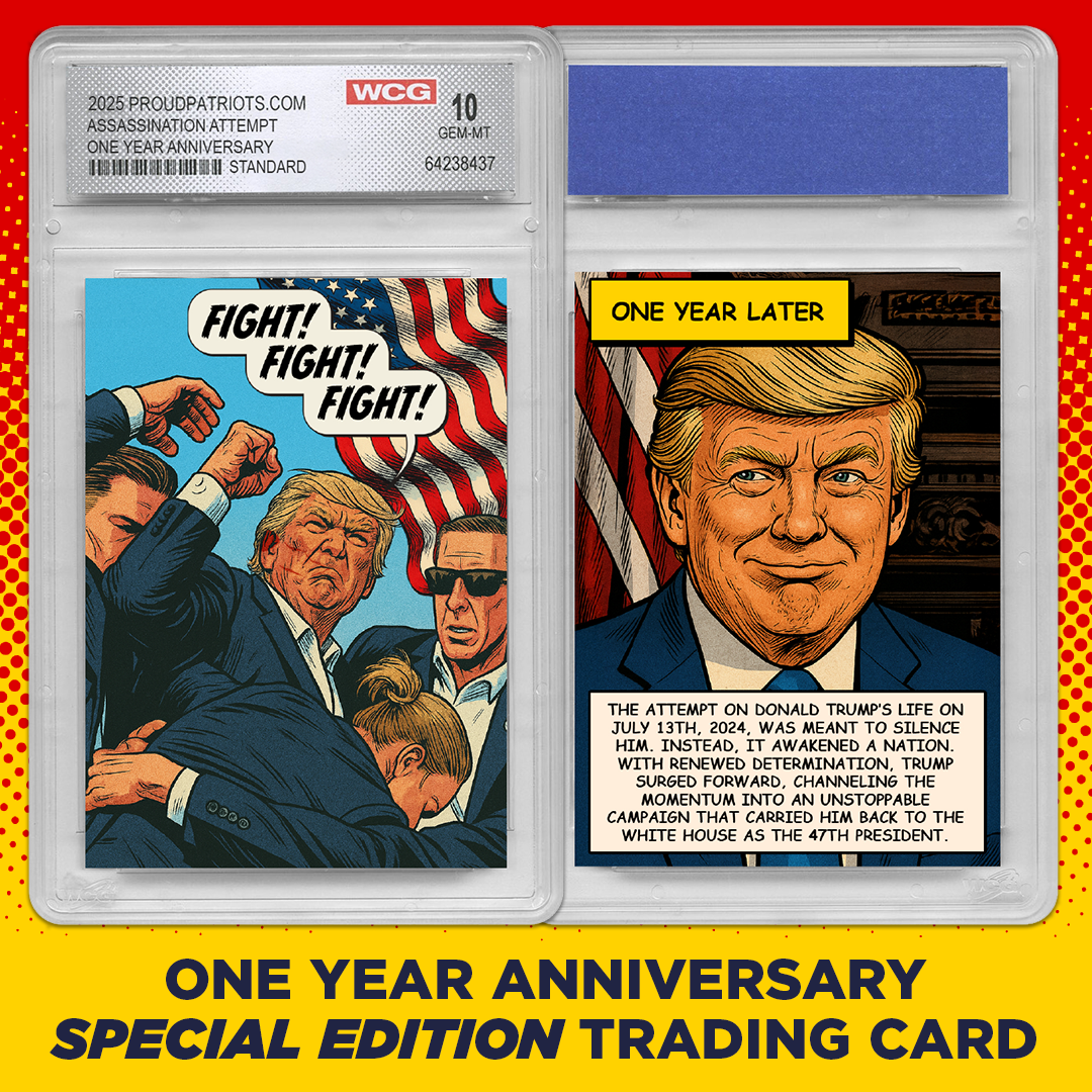 Fight Fight Fight Collectible Trading Card - One Year Anniversary Special Edition
