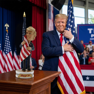 [SAVE 40%] Trump Legacy Bobblehead Collection