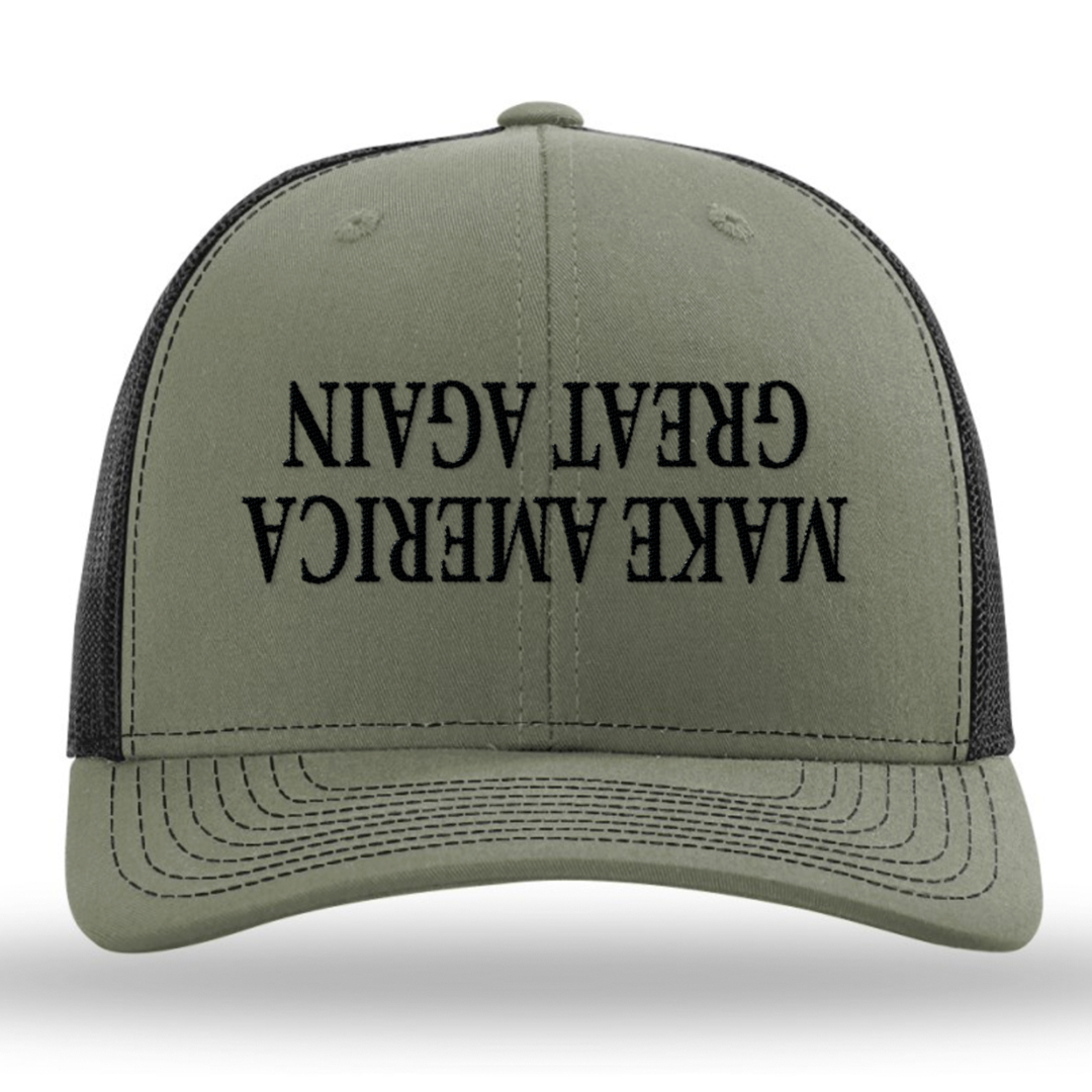 Make America Great Again Upside Down Hat
