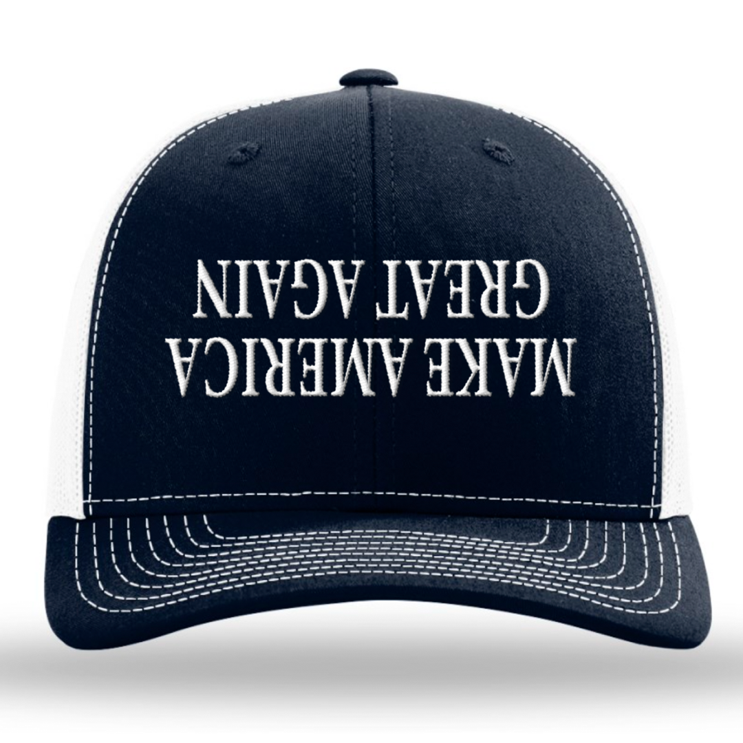 Make America Great Again Upside Down Hat