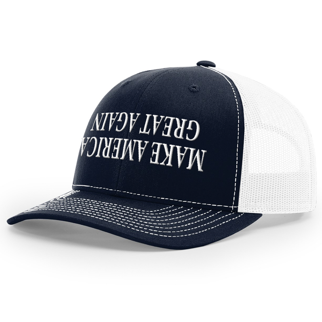 Make America Great Again Upside Down Hat