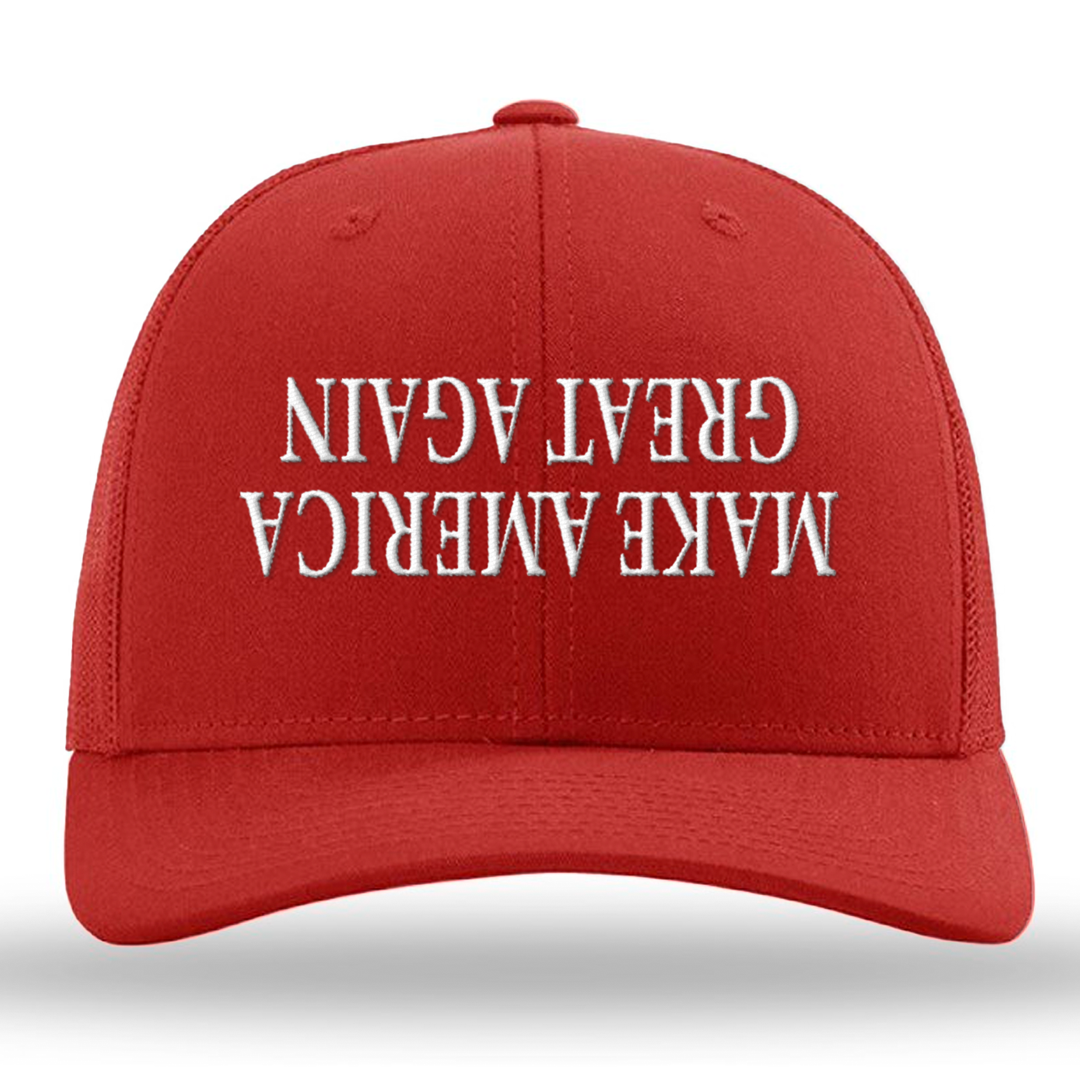 Make America Great Again Upside Down Hat