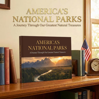 America's National Parks Hardcover Coffee Table Book (24 Pages)