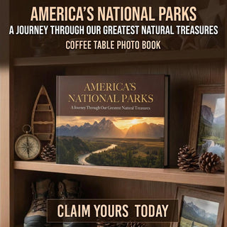 America's National Parks Hardcover Coffee Table Book (24 Pages)