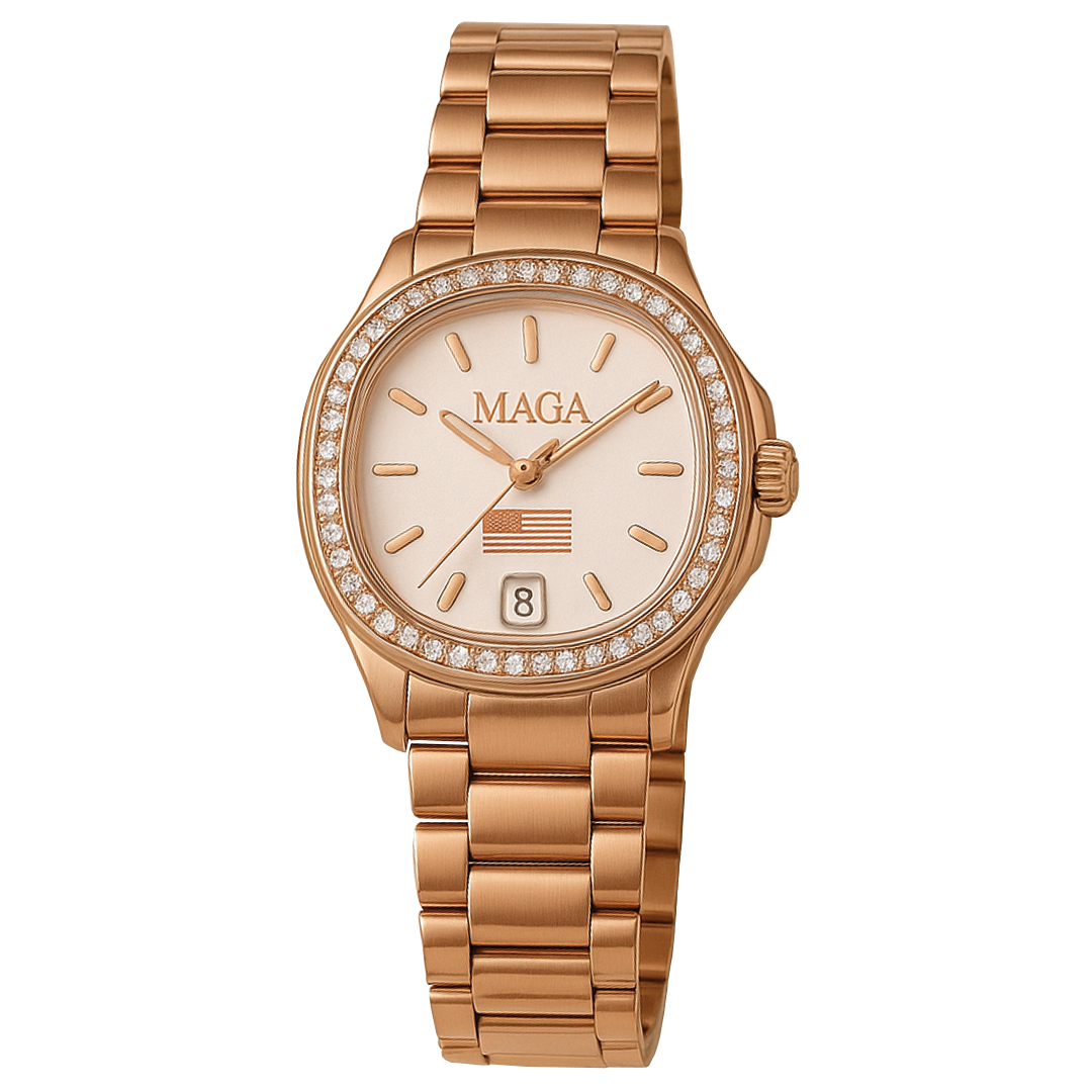 Rose Gold MAGA Watch