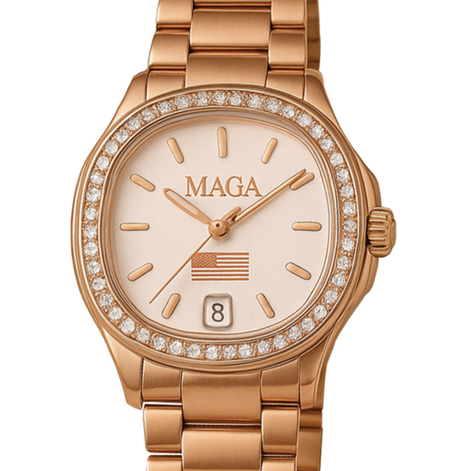Rose Gold MAGA Watch (Pre Order Expected to Deliver in December)