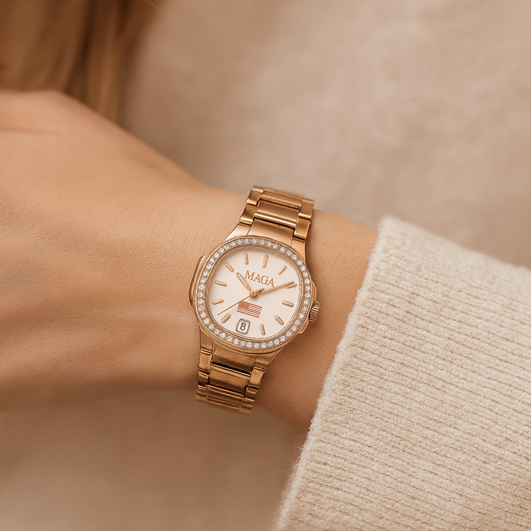 Rose Gold MAGA Watch