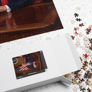 Trump Presidential Portrait Puzzle (252, 520, 1014-piece)