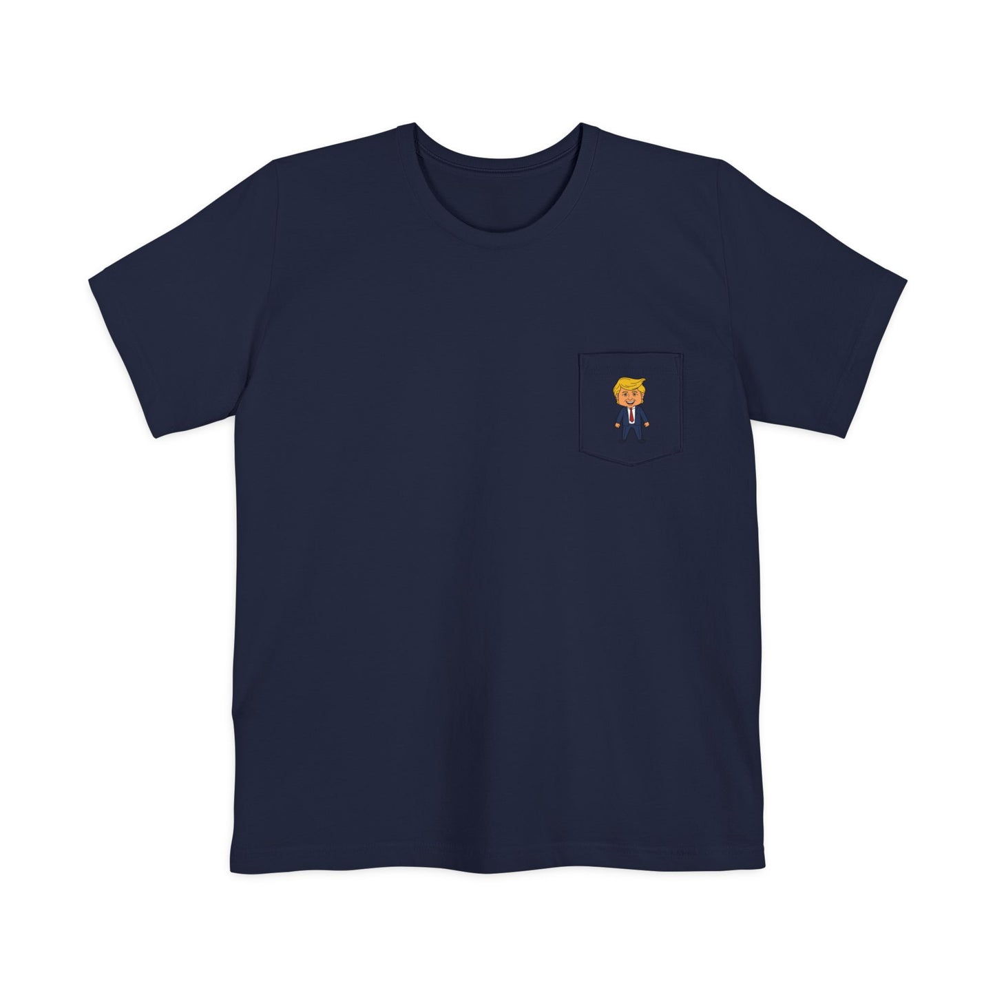 Happy Trump Pocket T‑Shirt