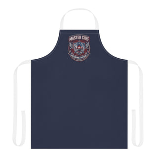 Master Chef Apron - Vintage Cooking Badge Apron for Cooks & Grillers