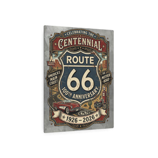 Route 66 100th Anniversary Metal Sign