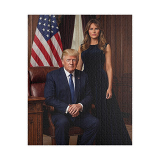 President Donald Trump and First Lady Melania Trump Puzzle (252, 520, 1014-piece)