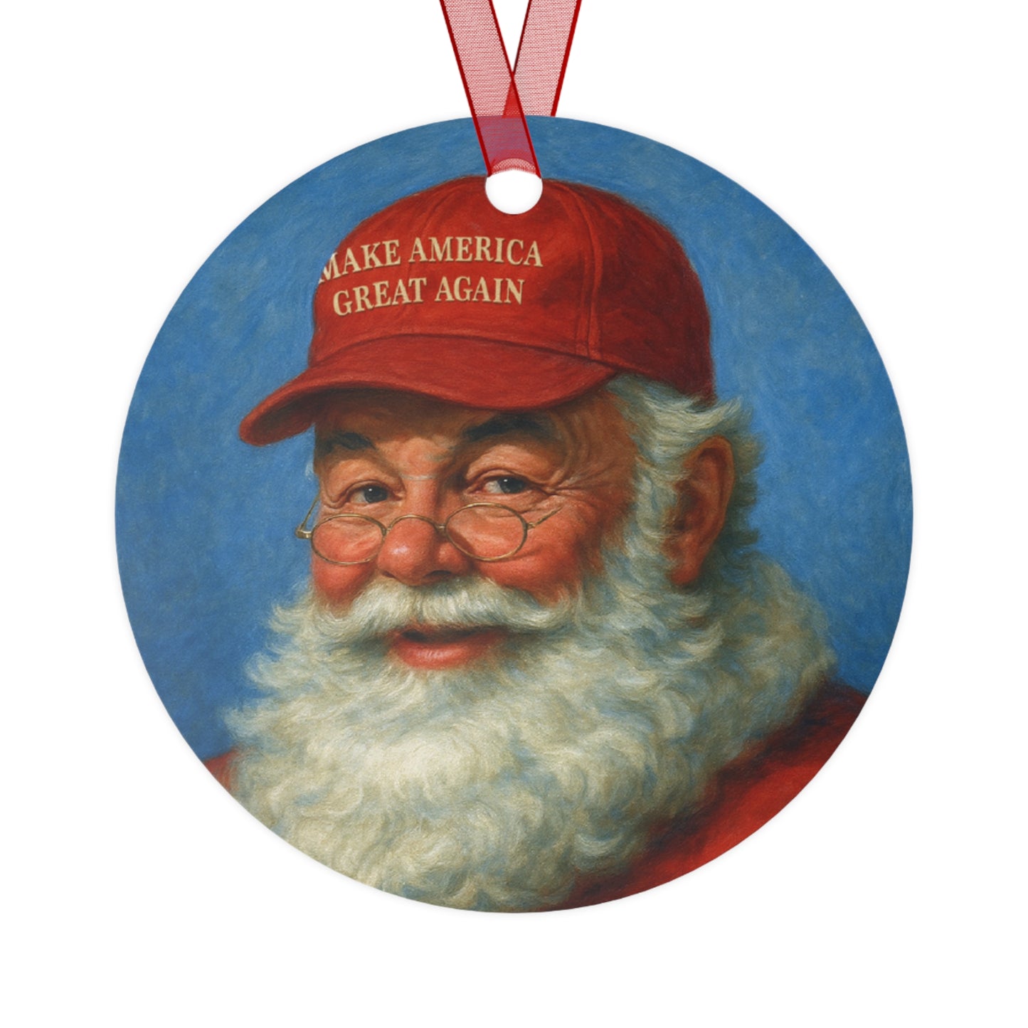 MAGA Santa Christmas Tree Ornament