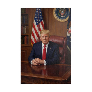 Trump Presidential Portrait Puzzle (252, 520, 1014-piece)