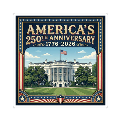 All 18 America 250th Anniversary Stickers (Save 25%)