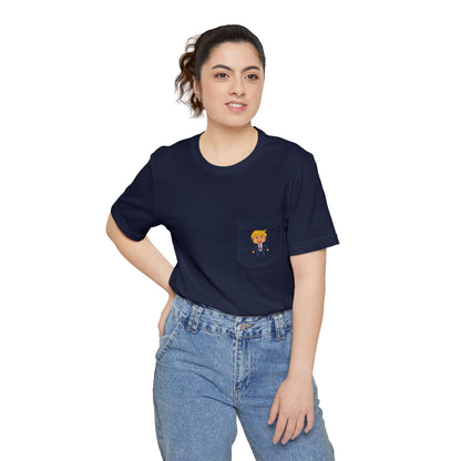 Happy Trump Pocket T‑Shirt
