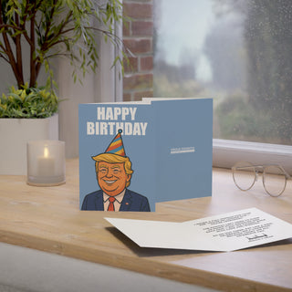 Age Pardon - President Trump Birthday Card