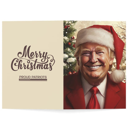 President Trump Merry Christmas Greeting Card