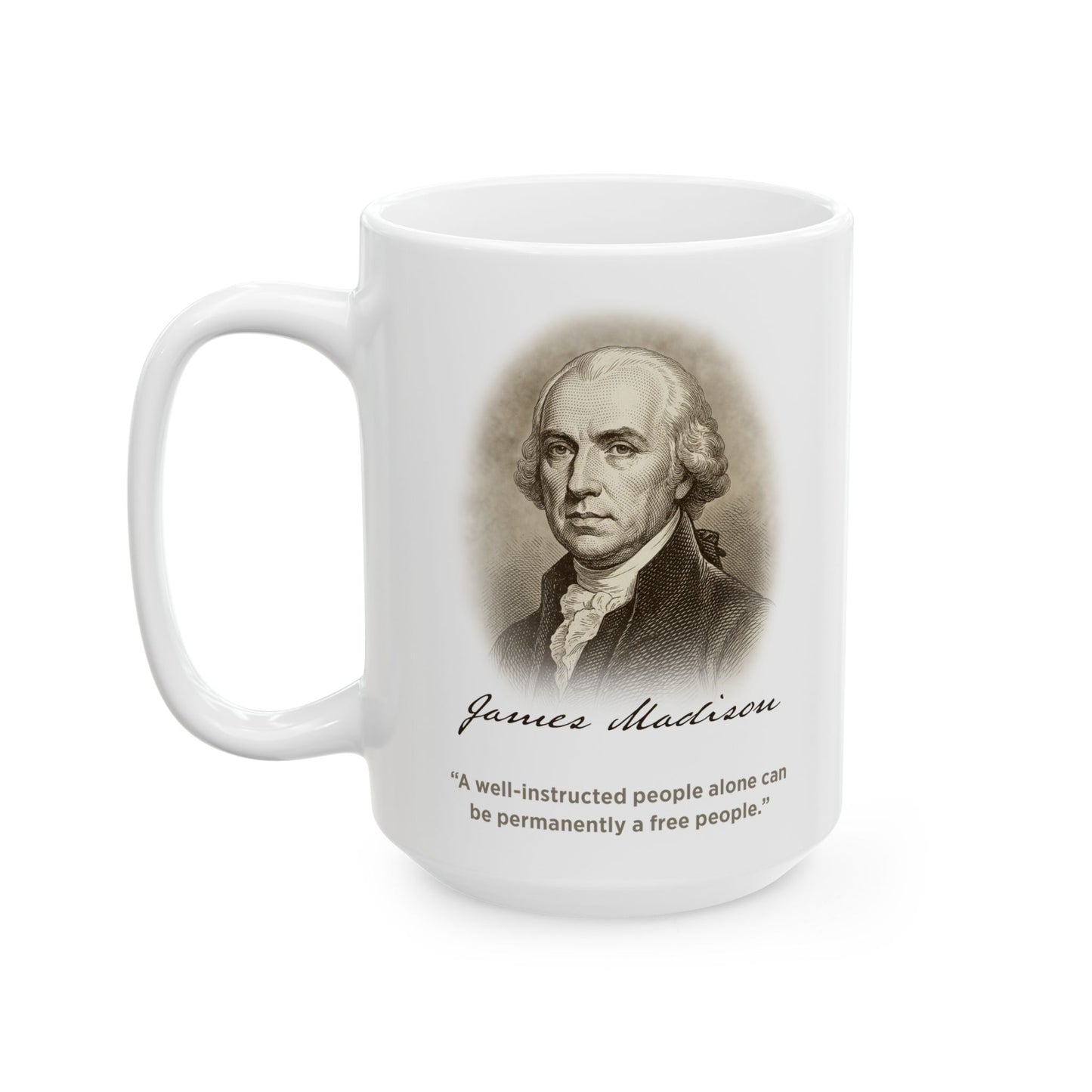 James Madison - America 250th Founding Fathers Coffee Mug Collection