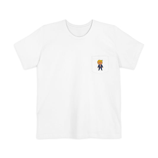 Happy Trump Pocket T‑Shirt