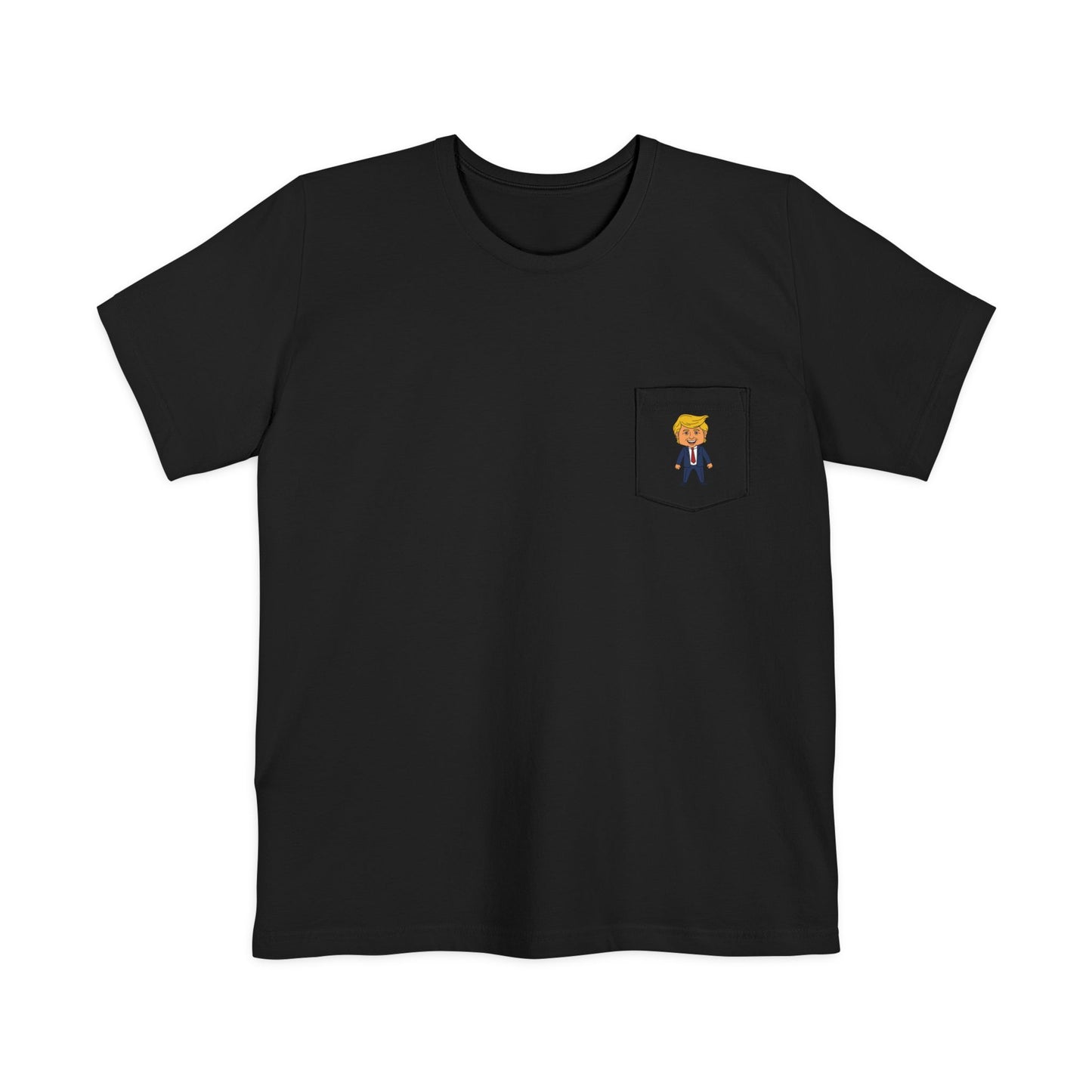 Happy Trump Pocket T‑Shirt