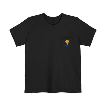 Happy Trump Pocket T‑Shirt