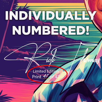 Gulf Of America Limited Edition Canvas (16"x 24") - Signed & Individually Numbered