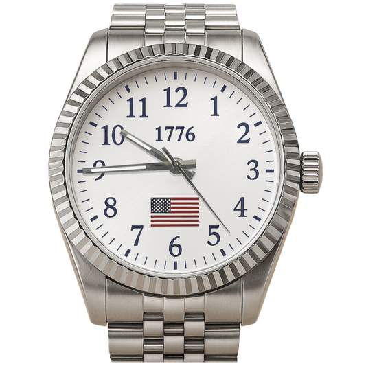 Silver 1776 Heritage Watch
