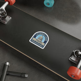 Capital Building  - E Pluribus Unum Sticker