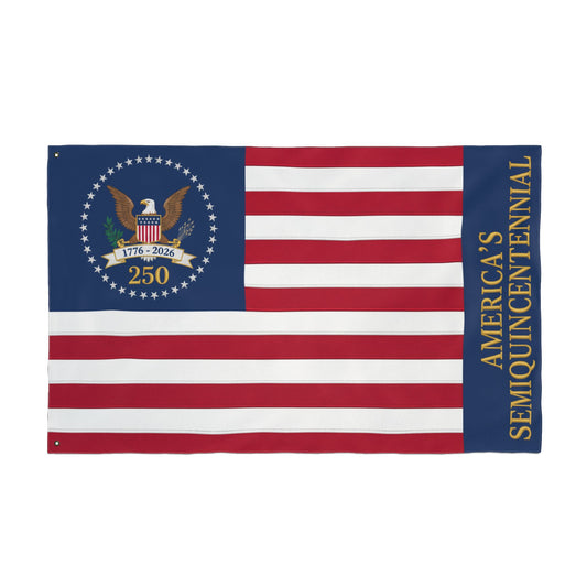 America's Semiquincentennial Flag (Double-Sided 3ft x 5ft)