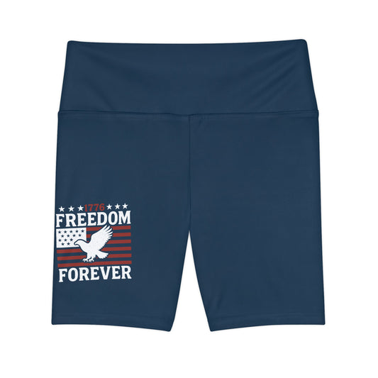 1776 Freedom Forever Women's Workout Shorts
