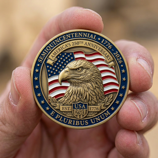 America's 250th Anniversary Commemorative Coin (Pre-Order Expected To Ship In July)