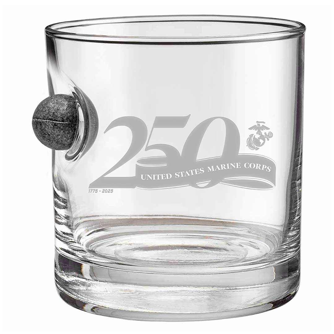 America's 250th Anniversary - Musket Ball Whiskey Glass