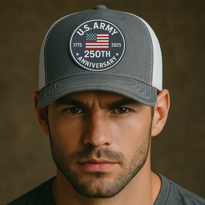 Army 250th Anniversary Patch Hat