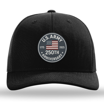 Army 250th Anniversary Patch Hat
