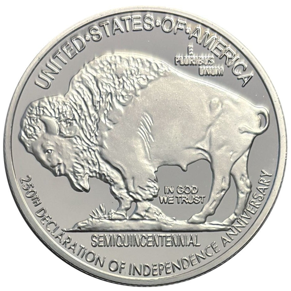 America's 250th Anniversary Buffalo Indian Nickel Silver Proof Coin