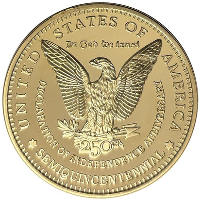 America's 250th Anniversary Morgan Dollar Golden Proof Coin