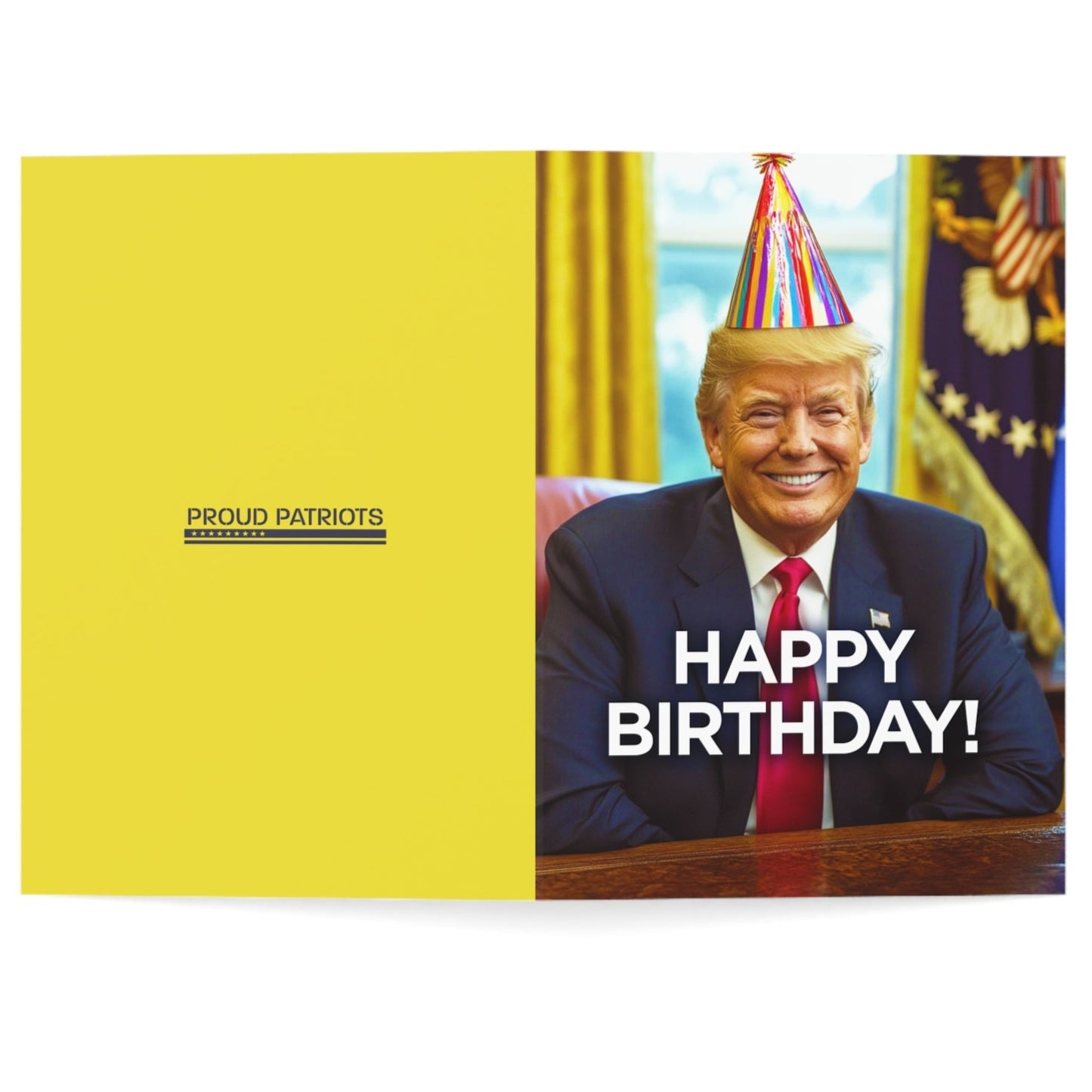 Better Looking Than Congress - President Trump Birthday Card