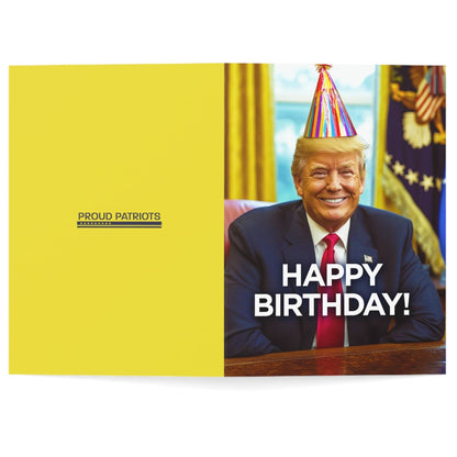 Better Looking Than Congress - President Trump Birthday Card