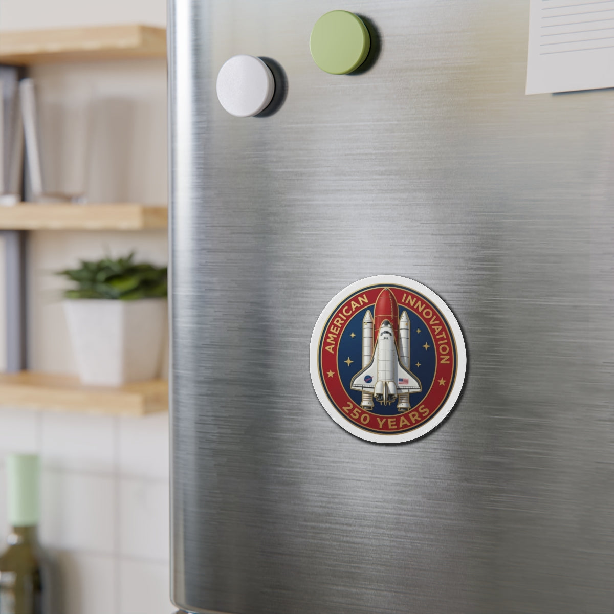 Space Shuttle 'American Innovation - 250 Years' Magnet