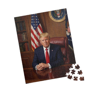 Trump Presidential Portrait Puzzle (252, 520, 1014-piece)