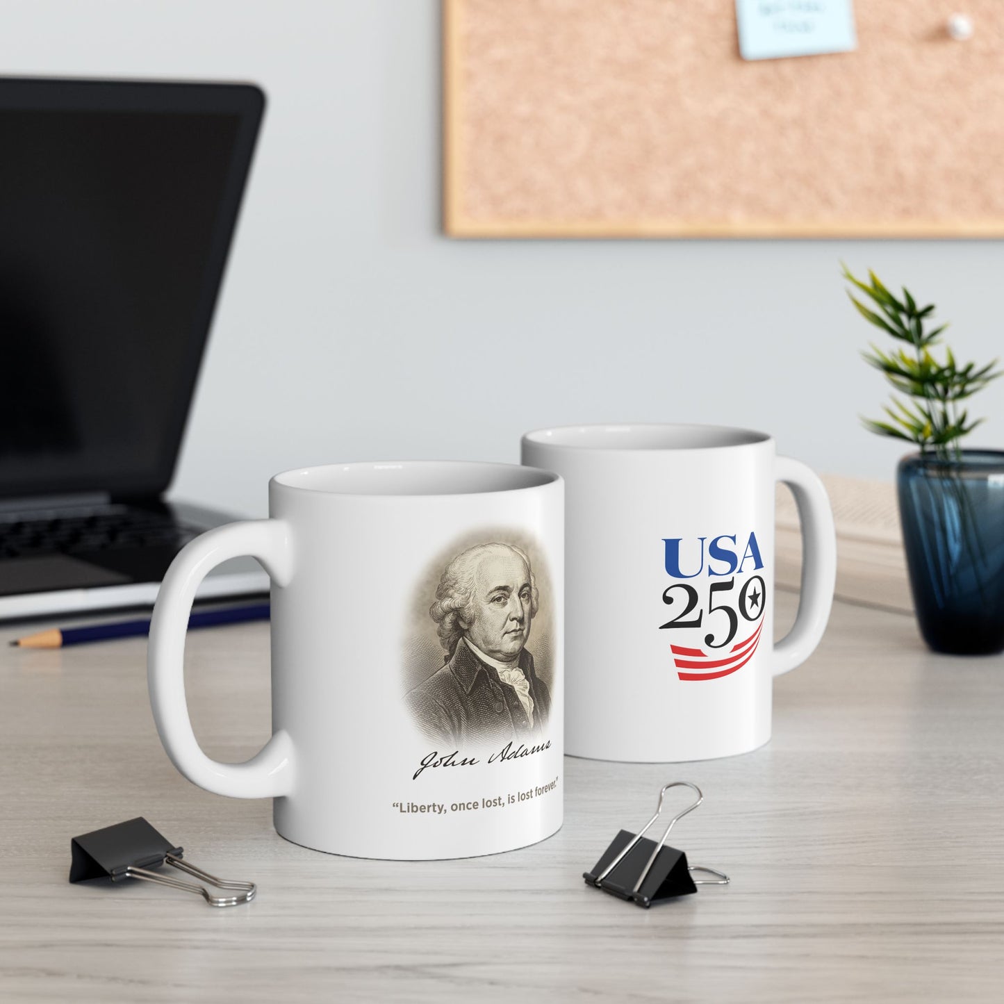 John Adams - America 250th Founding Fathers Coffee Mug Collection