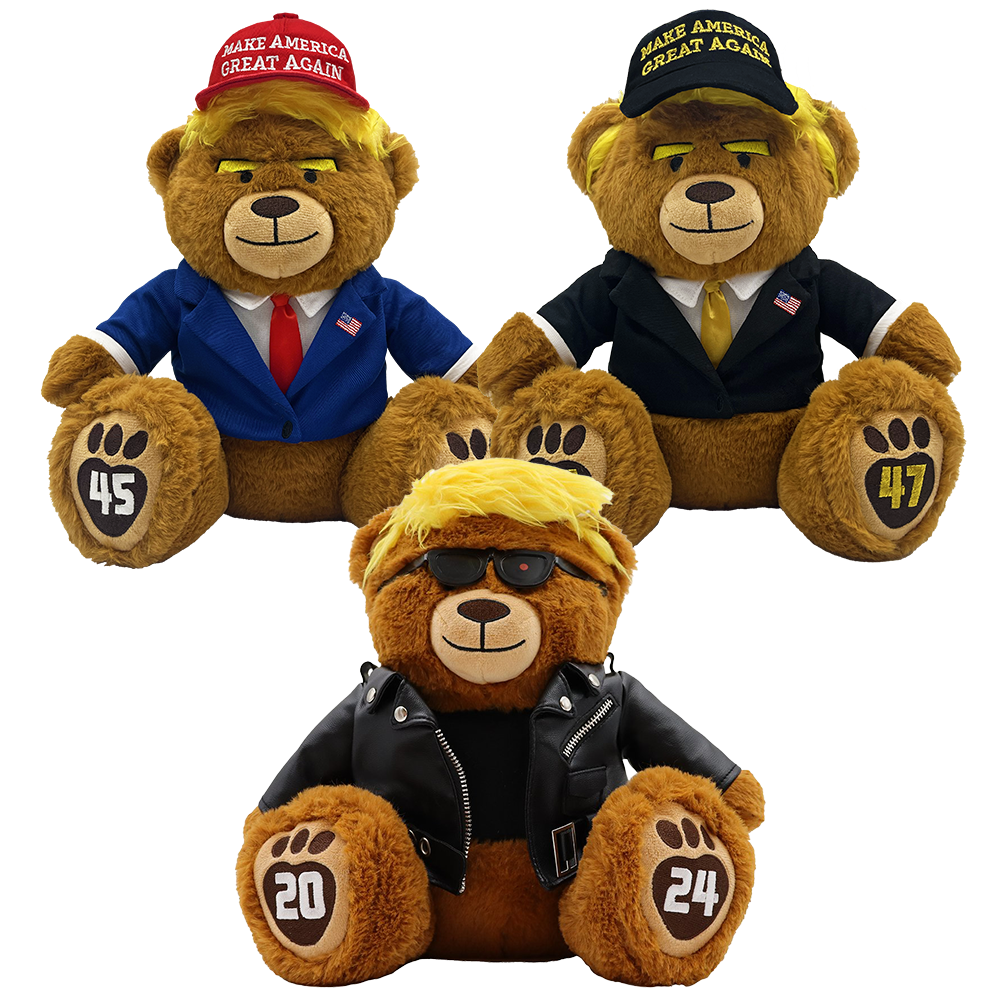 The Ultimate MAGA Bear Trio Collector’s Bundle (SAVE 25%)